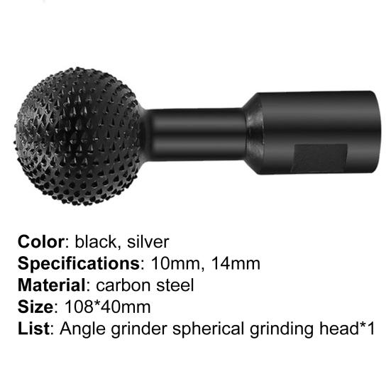 Nase Rotfräser Scharfes Kugeldesign Handgefertigte Kugel Rotierender Schleifkopf für Modellbau
