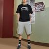 Li-Ning Big Graphic Loose Fit T-shirt 'Black' Men's AHSR543-2