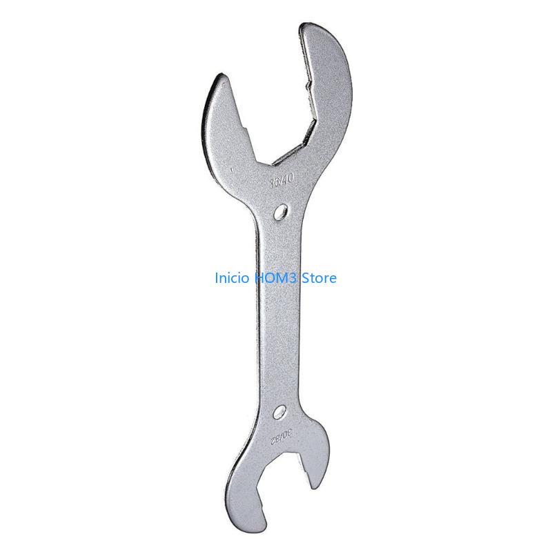 A5YD Dual End Wrench 30-40mm Opening Dual Use End Small Spanner for Car Bike Headset