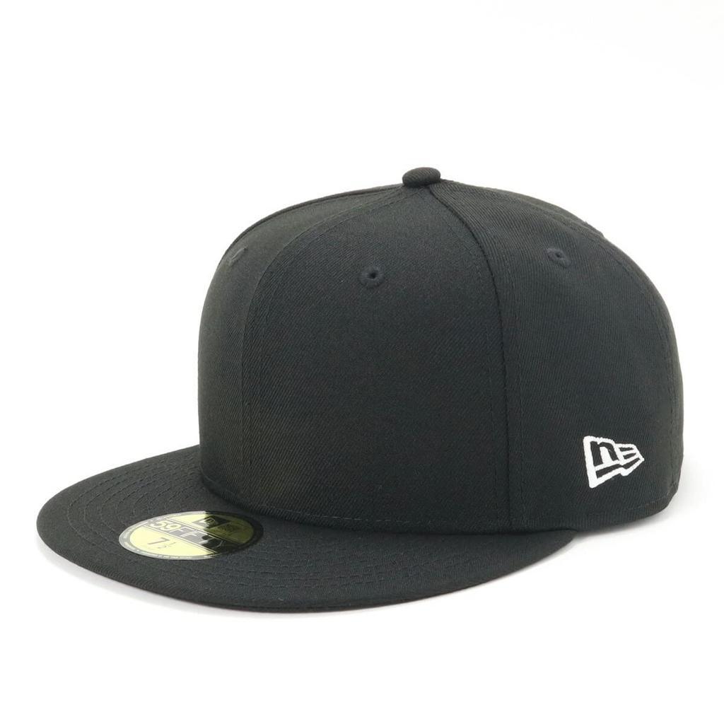 New Era 59FIFTY Basic Cap, Black/White