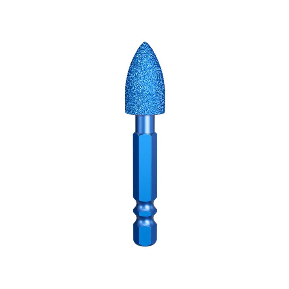 Grinding Head Hex Shank Rotary File For Polishing Stone Glass Carving Abrasive Tools Steel Alloy Milling Cutter