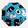 1pc Badtz-Maru Plushies Windproof Automatic Windproof Umbrella, Lightweight for Women/Men, Perfect Christmas Gift