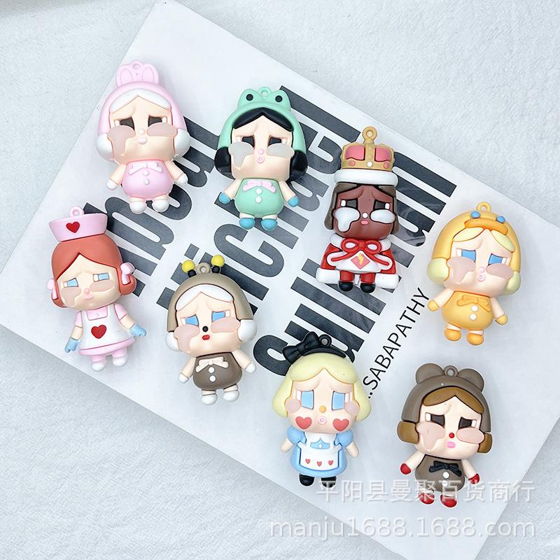 Crying Baby Blind Box Doll Cartoon Crying Baby CRYBABY Car Keychain Pendant Bag Gift Pendant Play