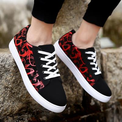 Fashion Cool Young Men Street Shoes Men Cloth Footwear Brand Mens Casual Shoes Black Red Blue