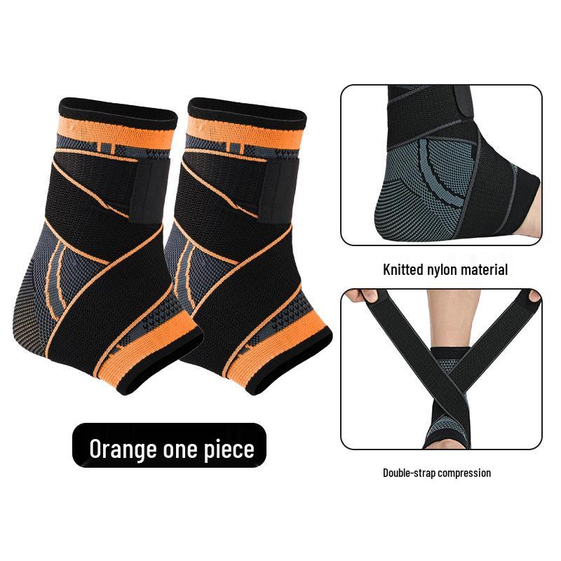 Compression Knit Ankle Brace: Anti-Sprain Support for Running, Fitness, Basketball & Football