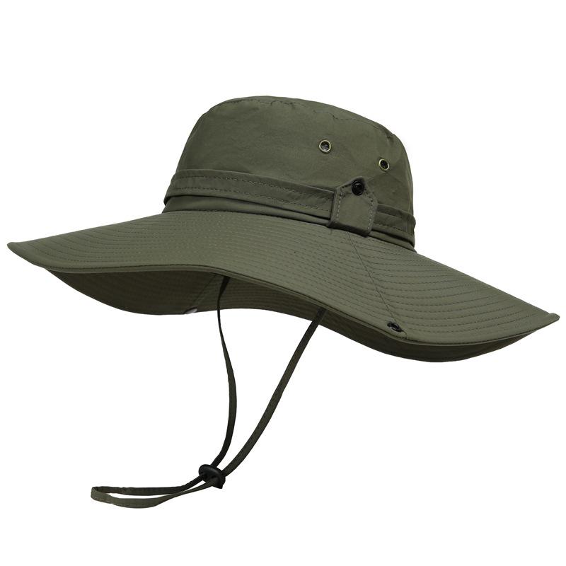 Bucket Hat Can Be Stored Basin Hat Uv Protection Sun Hat Men And Women Outdoor Mountaineering Fishing Hat Quick Drying Big Eaves Hat