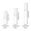 5/10/15Ml Clear Airless Vacuum Pump Bottle Cosmetic Eye Cream Travel Size Dispenser Refillable Containers Shampoo Toiletries