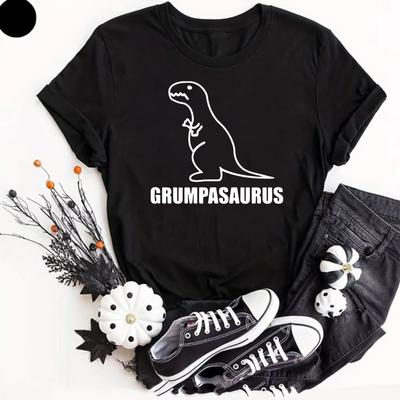 GRUMPASAURUS MENS T  Shirt FUNNY JOKE PRINTED NOVELTY DESIGN CUTE DINOSAUR RUDE