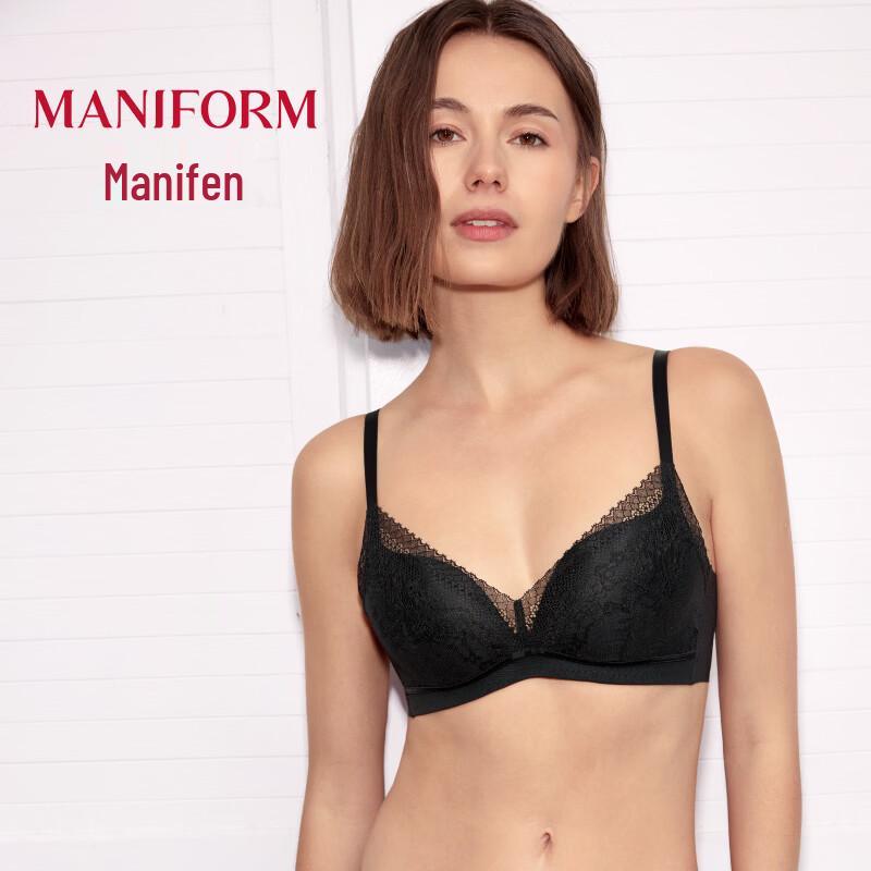 Maniform Lace Soft Underwire Ultra-Thin Bra 80C