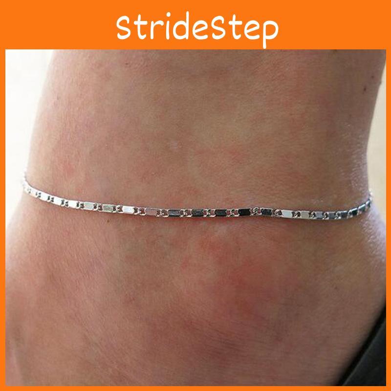 Trendy Geometric Style Alloy Bohemian Anklet For Women Beach Foot Jewelry