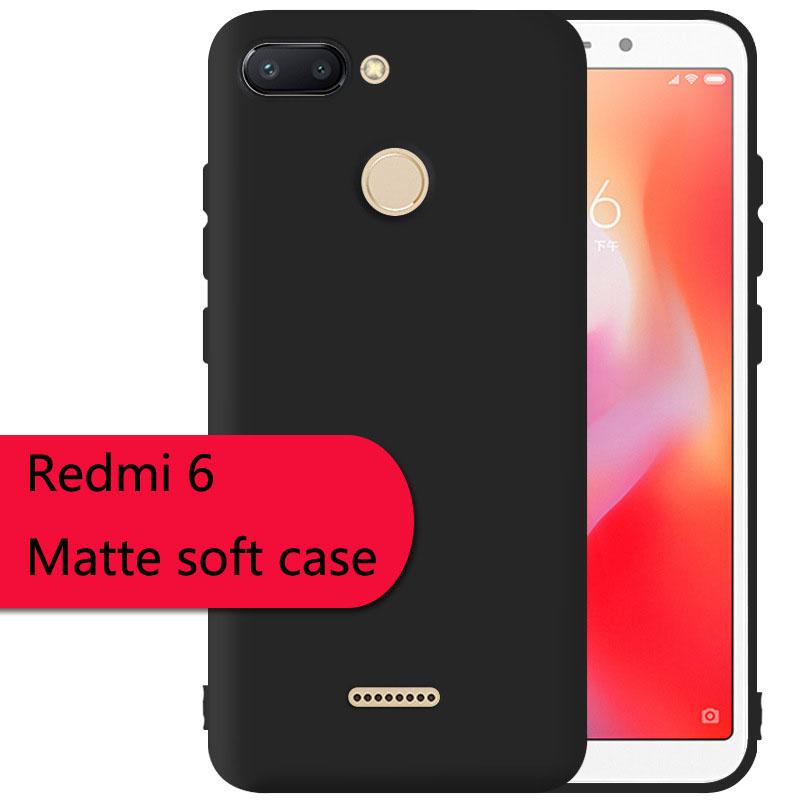 Per Xiaomi Redmi 6 6A Custodia Xiaomi Redmi 6 6A 5,45" pollici Cover per Telefono in Silicone TPU Opaco