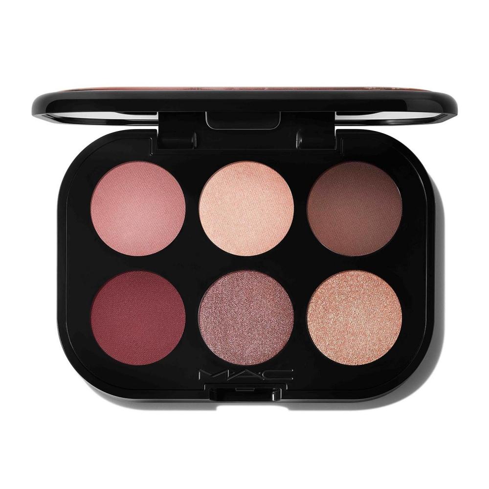 

Mac Connect In Colour Eye Shadow Palette Embedded In Burgundy