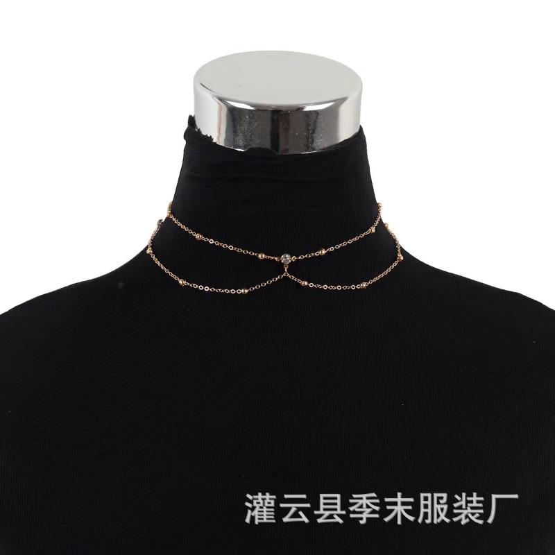 Sex underwear imprisoned chain * body chain flash diamond pendant sexy bra chain sexy temptation neck chain necklace