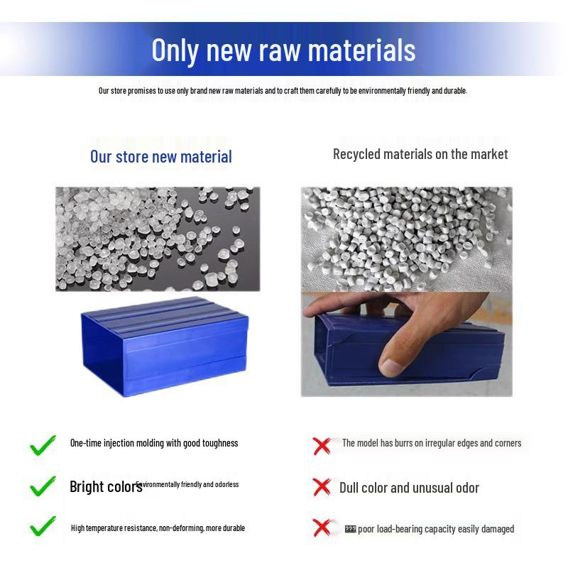 Desktop Drawer-Type Organizer Box, Thickened Storage Cabinet for Components and LEGO Bricks