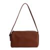 Small Pencil Bags Fashi Designer Women's Handbag Cylindrical Bag Luxury Minimalist Ladies Bag Retro European Style Zipper
