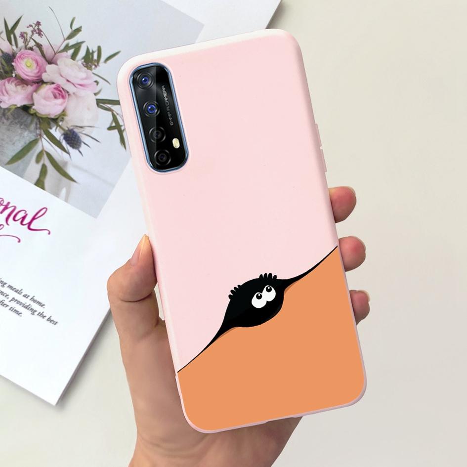 For Realme 7 Case Realme 7 5G Cover Lovely Astronaut Dinosaur Soft Silicone Funda For Realme 7 Pro RMX2170 Realme7 Protect Cover