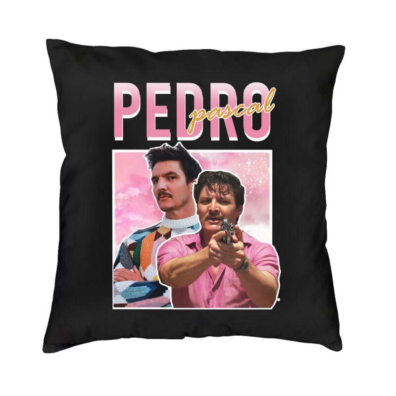 Custom Modern Pedro Pascal Ultimate Collage Fan Art Sofa Cushion Cover Soft Pillow Case Home Decorative