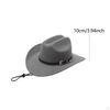 Classic And Trendy Western Cowboy Hat with Adjustable Cord for Shows Carnivals