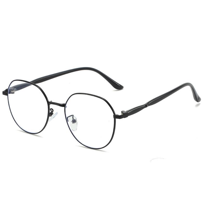 Korean Fashion Metal Frame Eyeglasses Anti Blue Light/Radiation Glasses for Women for Student