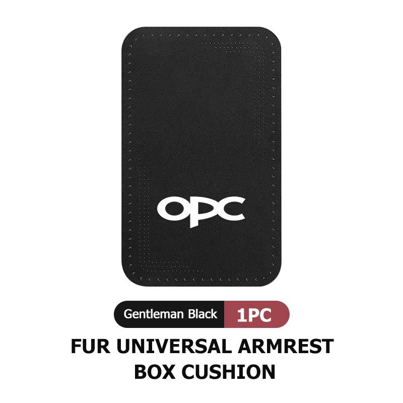 For Vauxhall Breathable Leather Car Logo Armrest Box Cover Central Armrest Protective Pad Tigra Corsa VXR Astra D G J H Zafira