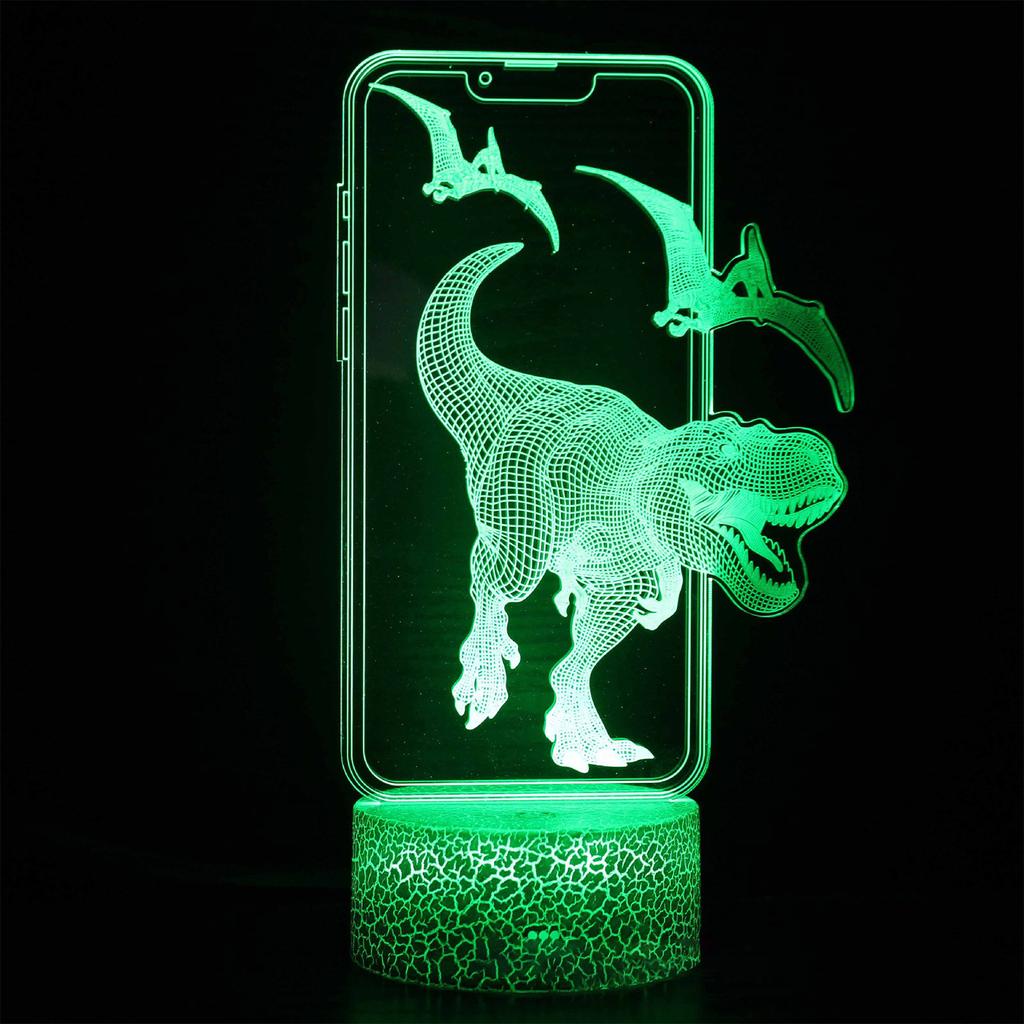 Colorful Creative 3D Night Light Gift Table Light Visual Light LED Light