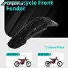 Funparts Motorcycles Front Fender Mudguard Wheel Protection Carbon Fiber For Surron Lightbee S X Segway X160 X262 Electric Bike