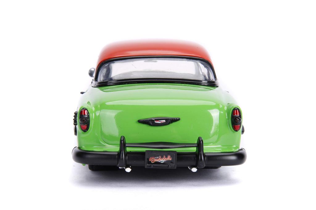 DC COMICS BOMBSHELLS 1953 CHEVY BELL AIR HARDTOP POISON IVY Mini Car 124 &