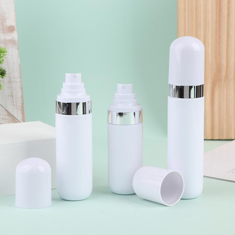 80/100/120Ml Press Type Spray Empty Bottle Refillable Makeup Cosmetics For Cream Gel Moisturizers Sunscreen Liquid Lotion Bottle