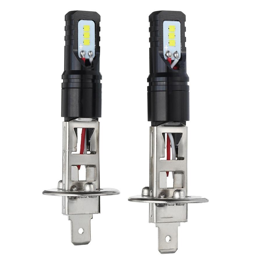 160W H1 Led Bulbs For Cars Daytime Driving Fog Lights CSP Chip Super Bright 6000K White Lighting High Power