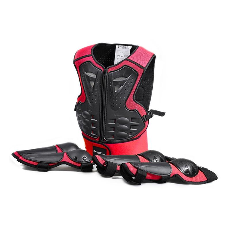 Protective Kids Motorcycle Armor MTB Bike Bicycle Sports Bandage Guard Vest
