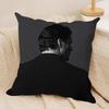 Super Star HHenry Cavill Cushion Cover Silky Short Plush Invisible Zipper Dustproof Sofa Pillow Case for Home Decor