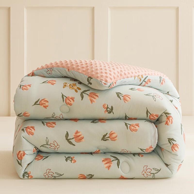 

LISM Knitted Fleece Soybean Winter Duvet