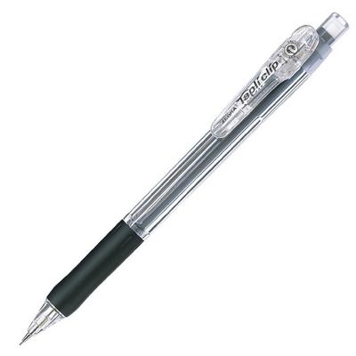 Zebra Mechanical Pencil Tapli Clip Black 10pcs B-MN5-BK