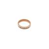 Fashion Sparkle Inlaid Zircon Popular Rose Gold Non-Fading Jewelry Ring