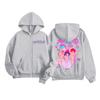 Kids Fashion Women's Lightweight Long Sleeve Zipper Hoodie Printed Hoodie With Pockets