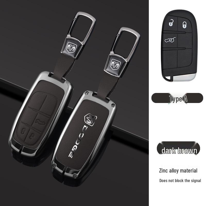 Dodge Journey Metal Key Case: Premium Key Cover with Buckle for Men's Keys