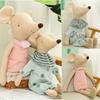 Xinlai Direct Sale Ins Dressing Couple Plush Toy Cute Belly Mouse Doll Girly Mouse Doll