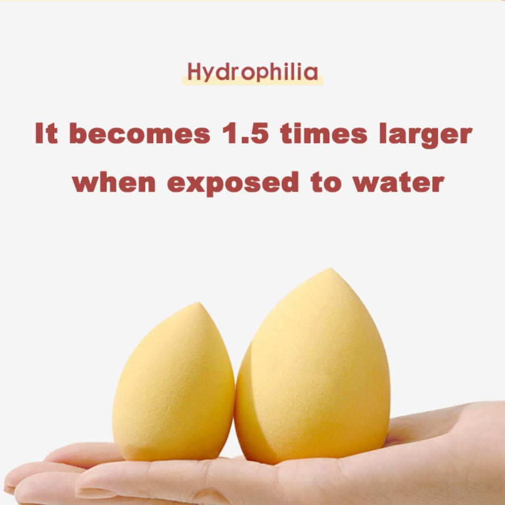 4pcs/bag Fashion Make Up Blender Cosmetic Puff Makeup Sponge Foundation Powder Sponge Beauty Tool Makeup Tool Accessories