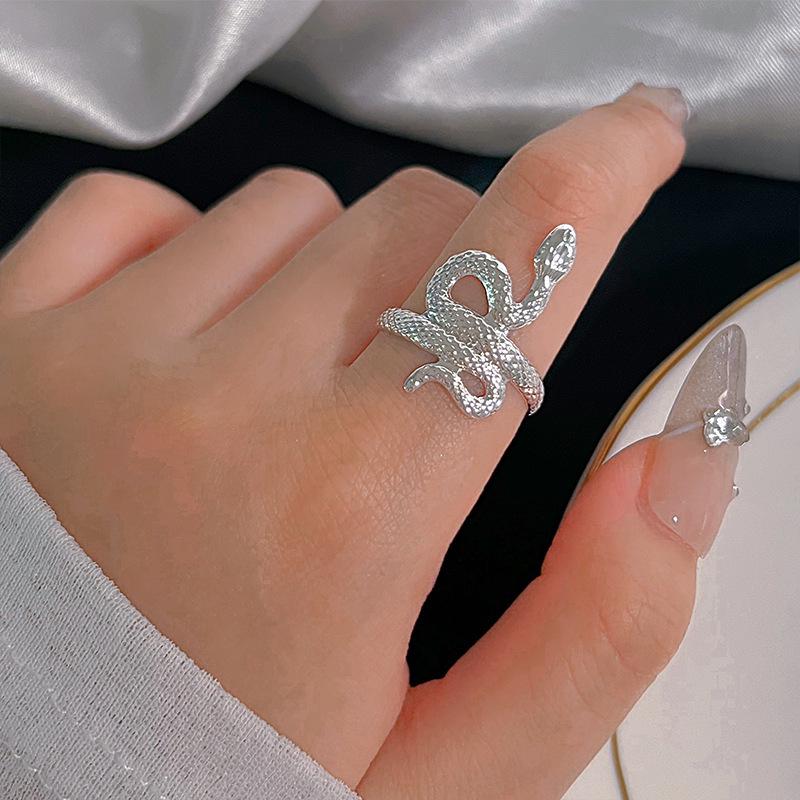 Adjustable Heart Ring: Women's 925 Sterling Silver, Retro Minimalist Style, Index Finger Fashion