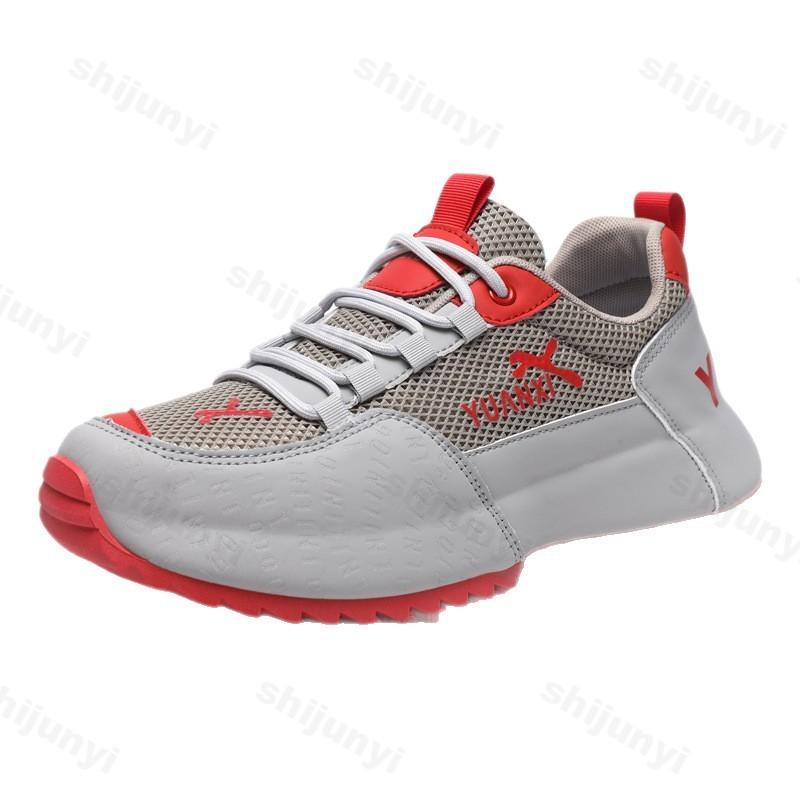 Fashion Autumn Men's Casual Sports Shoes 2025 Breathable Non Slip Internal Height Outdoor Fashion Sneakers Platform Zapatos Para Hombre