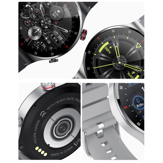 HW20 Smart Watch Multifunctional Health Monitoring IP67 Waterproof Fashion BT Calling Sleep Monitoring ECG+PPG Business Watch for Everyday Life