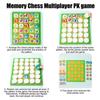 Tictactoe 2-in-1 XO Chess Animal Fruit Animal Matching Board Game  Birthdays Christmas