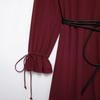 Spring 2025 European & American Women's Layered Midi Dress