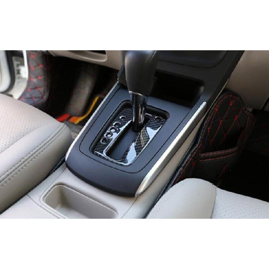 For Nissan Sentra 2013-2019 Real Carbon Fiber Center Console Gear Shift Panel