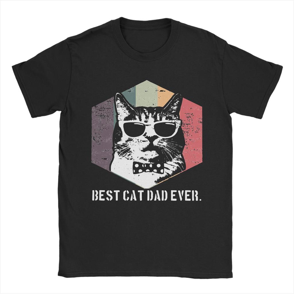 Best Cat Dad Ever Unisex Unisex T Shirts Funny Gift Tshirt For Lover Cat Funny Tee Shirt Tshirt 100 Cotton Plus Size Clothes