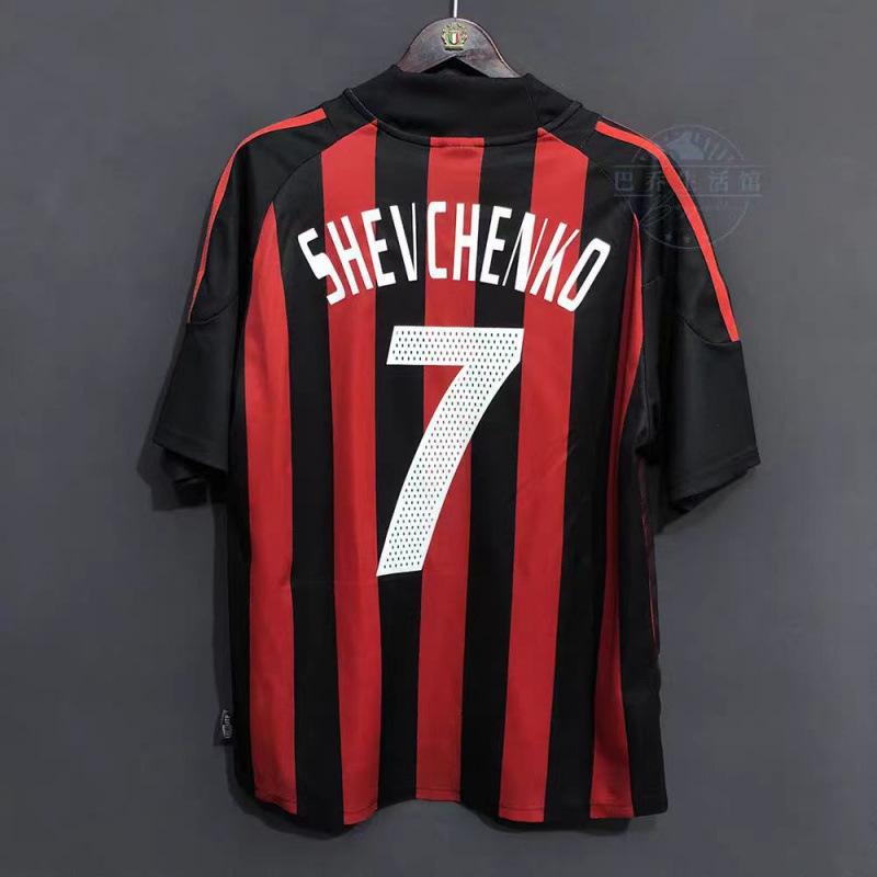Vintage Jersey Football Jersey AC Luo Maldini Bocaka Jr. Luo Zidane Mal Beckham Pogba