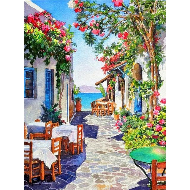 5D DIY Diamond Painting Landscape Full Square/Round Drill Beautiful Scenery Diamond Embroidery Cross Stitch Kits Home Decor Gift