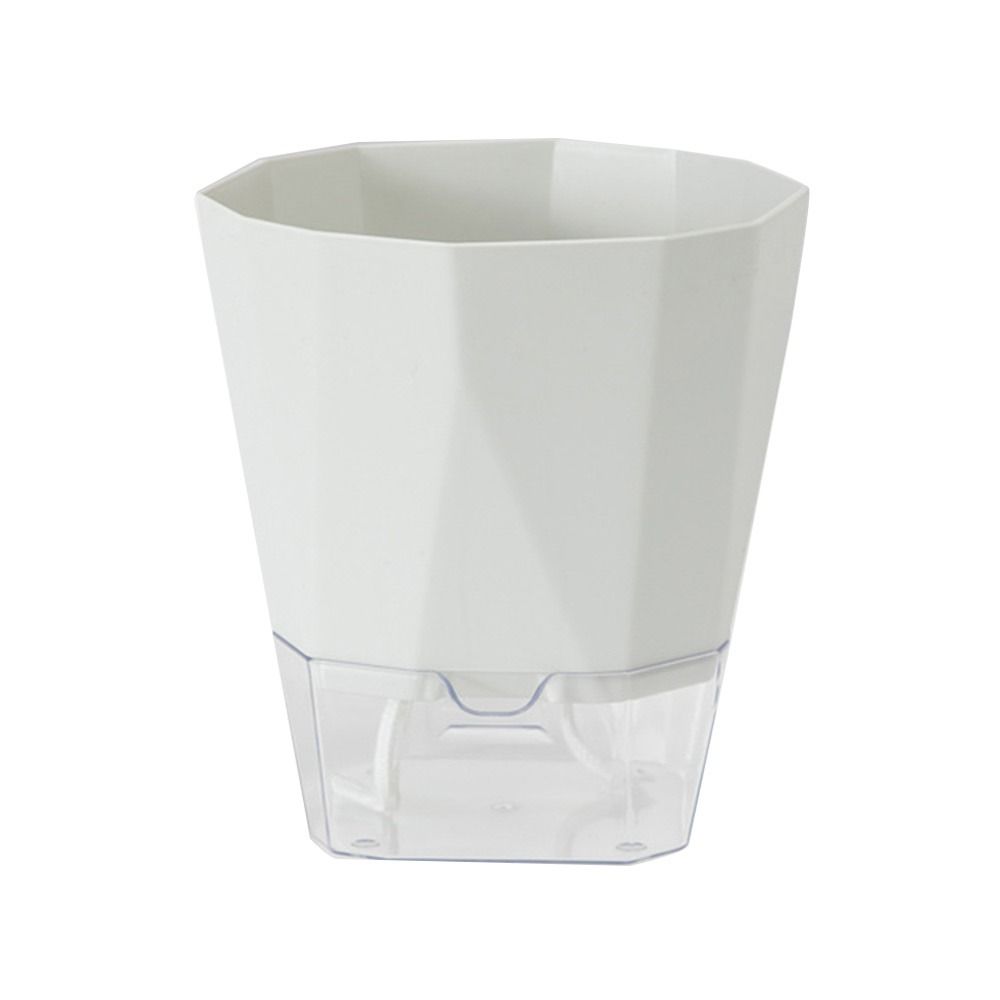 

Самополивающийся гидропонный горшок с ручкой, цветочный горшок в горшке, прочный почвенный цветочный горшок серый