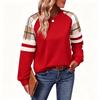 Women's Fashion Casual Long Sleeve Crewneck Pullover Sweatshirt for Everyday Wear