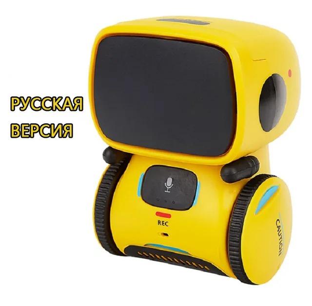 Emo Robot Smart Robots Dance Voice Command Sensor, Singing, Dancing, Repeating Robot Toy for Boys and Girls Talkking Robots